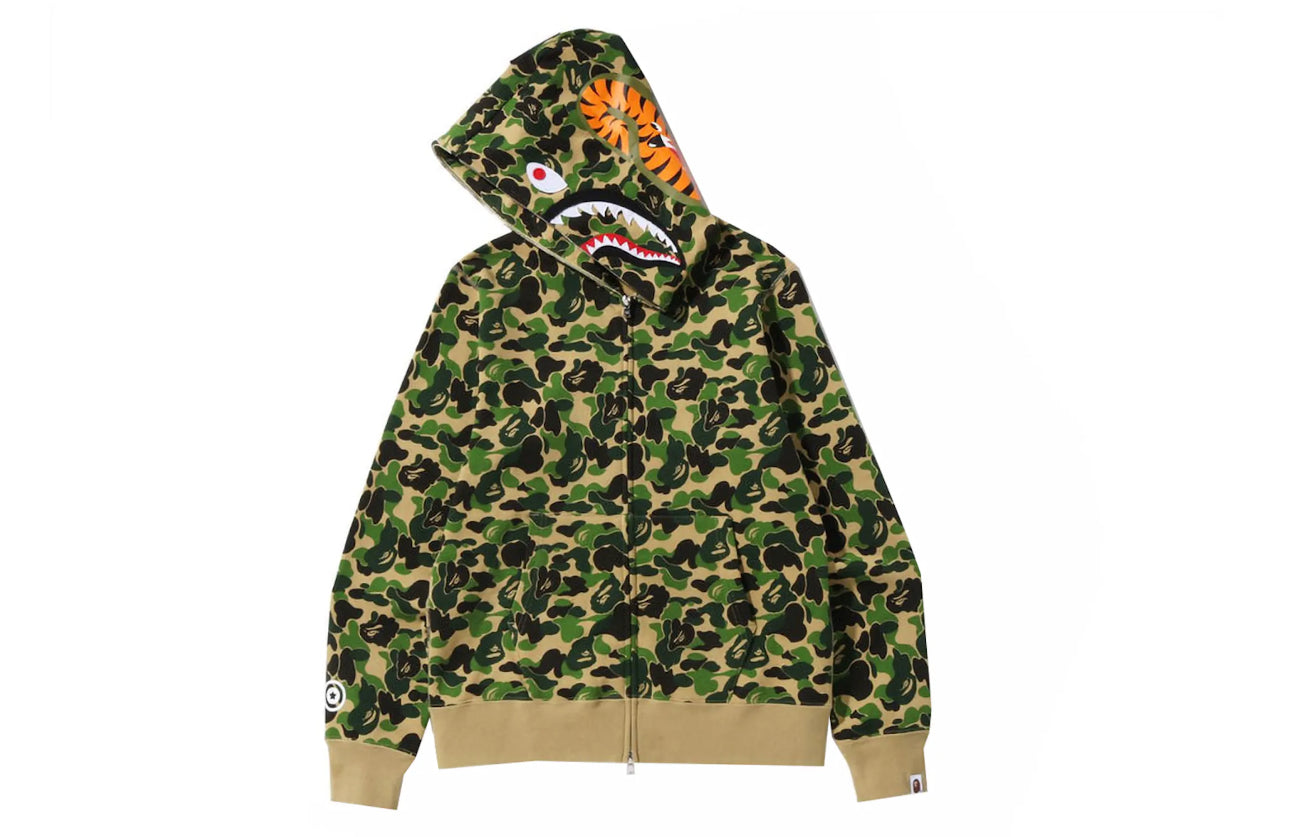 Bape Full Zip Green