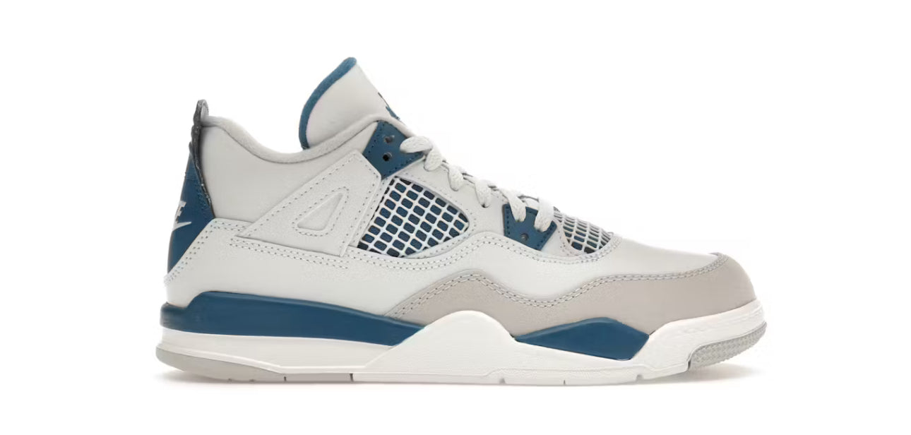 Military blue Jordan 4 kids