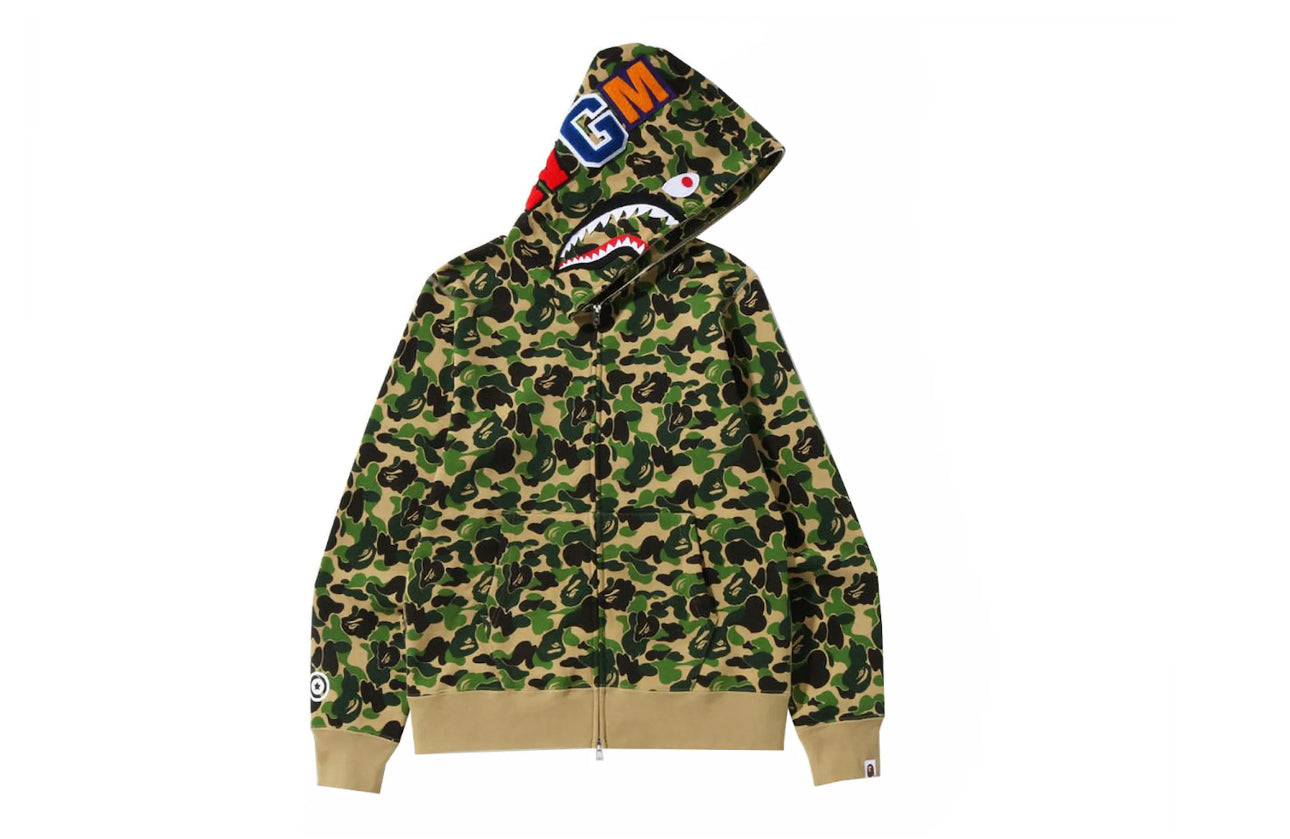 Bape Full Zip Green