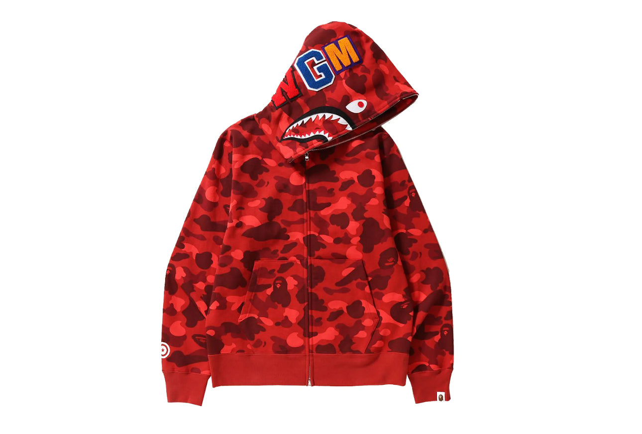 Bape Zip Up Red